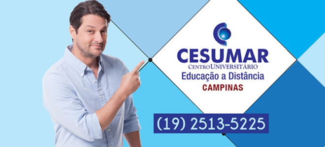 Educação Superior à distância é CESUMAR